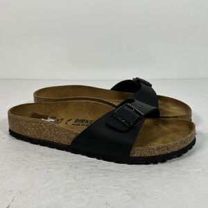 Birkenstock Madrid Black Size 37 (L 6 US / M 4) New Without Box Fast Shipping
